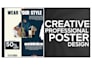 do professional poster design within 10 hours